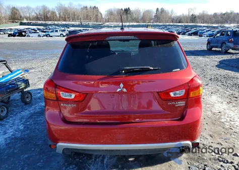 2013 Mitsubishi Outlander Sport Se from USA, damaged, VIN 4A4AR4AU1DE010900